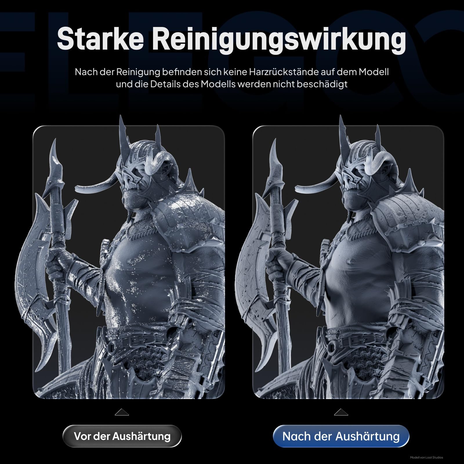 ELEGOO Mercury X Bundle mit Separater Waschstation und Aushärtungsstation für Große Harz 3D Drucker, Kompatibel mit ELEGOO Saturn, Mars MSLA/LCD/DLP 3D Druckern