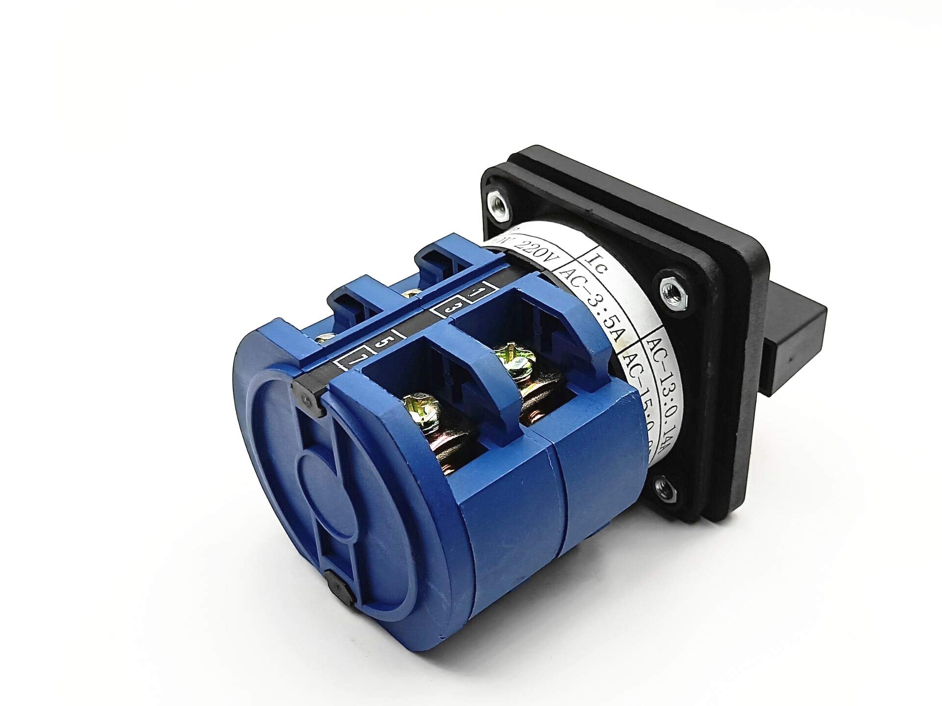 Universal Rotary Switch Rotary Changeover Switch Box - 20A 3 Position 8 ...