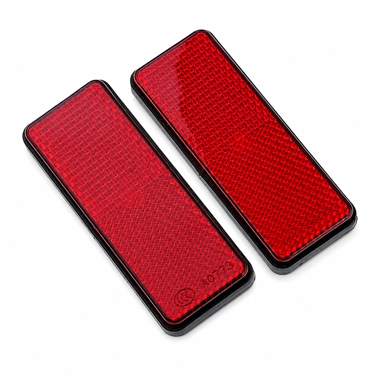 Red Rectangle Reflector Universal for Small to Big All Vehicle’s Cycle, Bike, Scooty, Car, Bus, Truck Side Marker (Pack of 2)-image-32