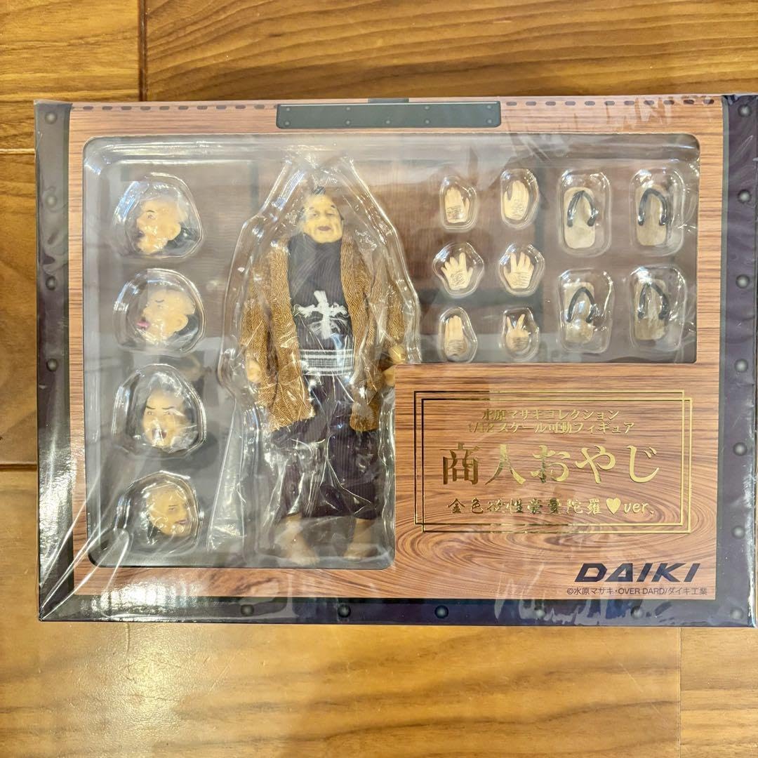 【新品未開封】 ダイキ工業 商人おやじ 1/12スケール 金色欲性豪曼陀羅ver Amazon.co.jp: ダイキ 工 業 商人おやじ 1/12スケール 金色欲性