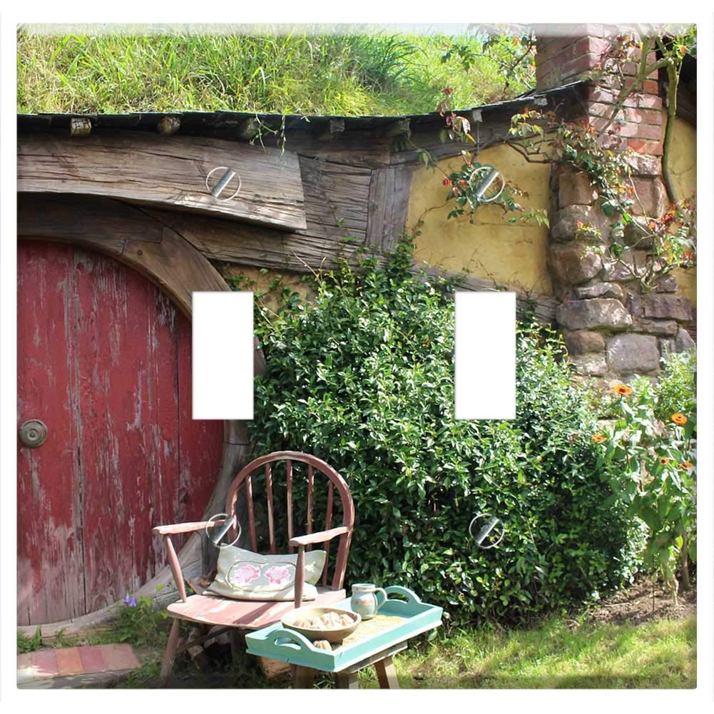 Switch Plate Double Toggle - Hobbiton New Zealand Movie Set Location The Hobbit 1
