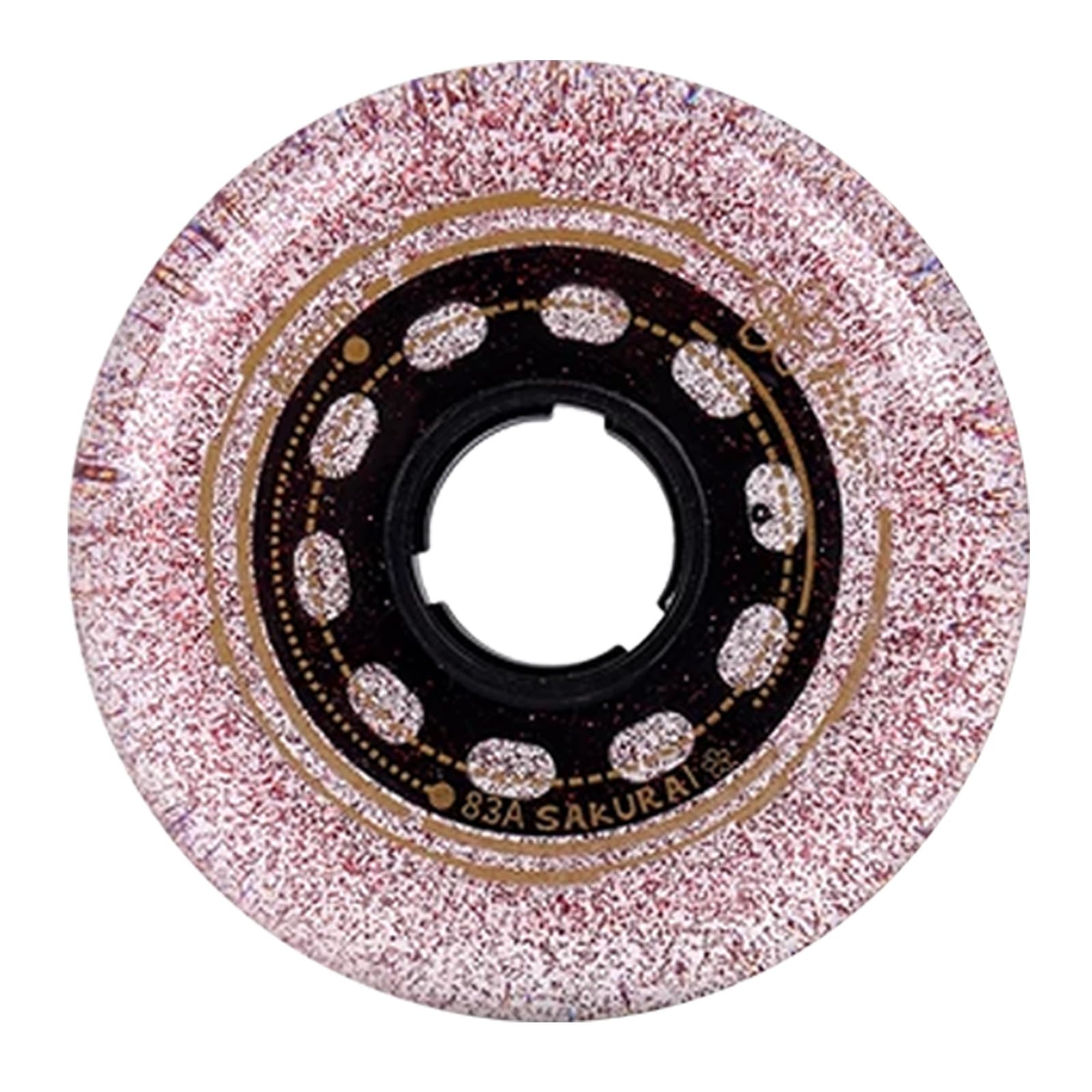 Remplacement des Roues Patins, lot 4 Roues Patins à Roues alignées 72 mm/76 mm/80 mm 83A, Roues Patins à roulettes d'intérieur/extérieur, Roues Patinage à roulettes, Roues d'entraînement