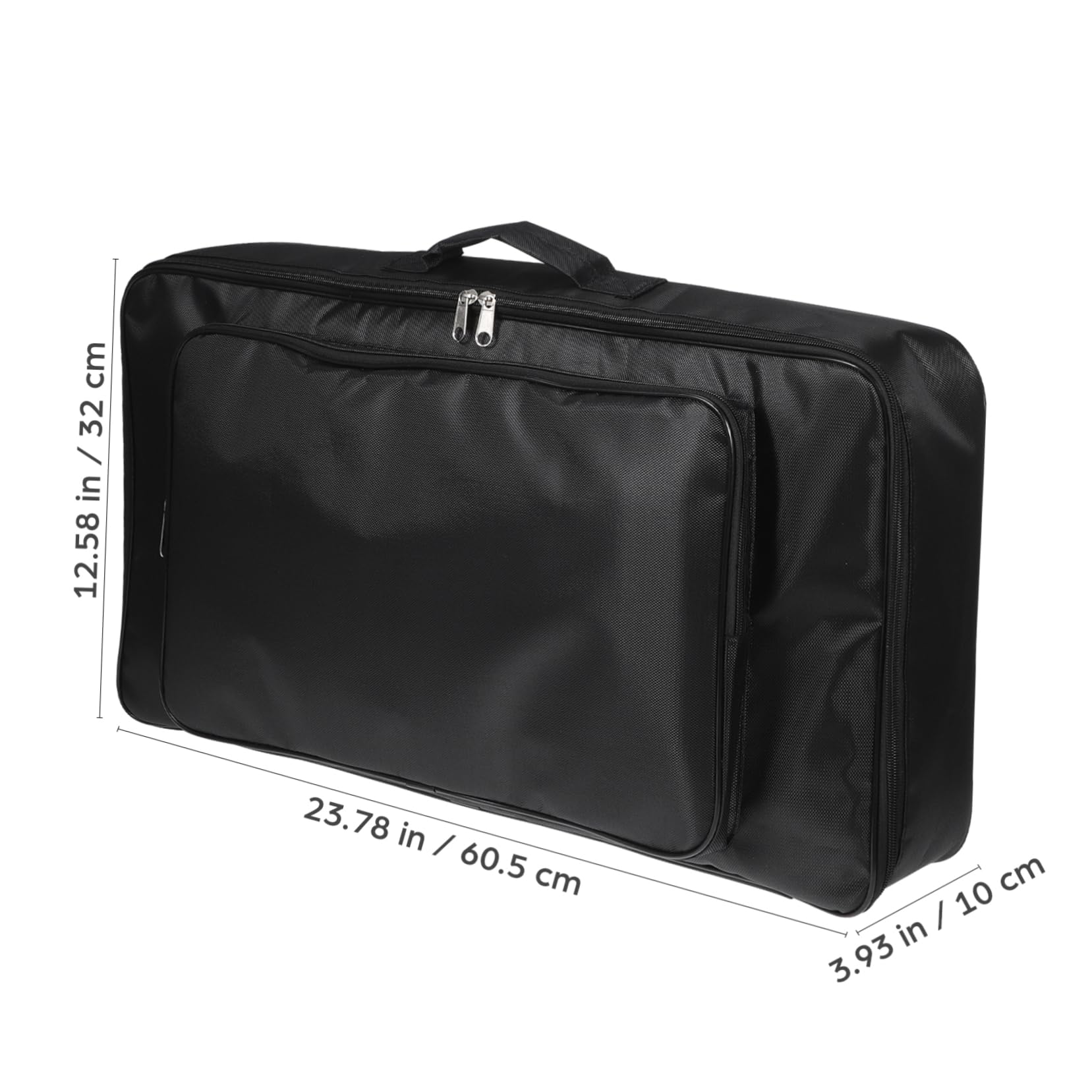 HANABASS Effect Pedalboard Zipper Pouch High-toughness Nylon Case for Guitar Pedals