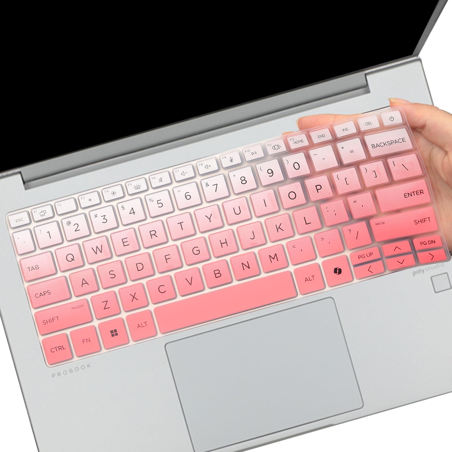 Keyboard Cover for 2024 HP ProBook 440 G11 14 inch Laptop & HP ProBook 445 G11 14-inch Laptop Accessories Keyboard Protective Cover Skin (NOT Fit HP