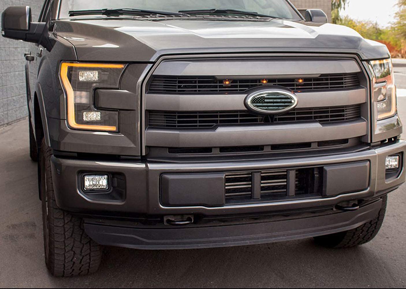 OVALE AVANT GRILLE Emblème 6Inch Aluminum Logo Emblème For Ford EUR 7 - Foto 10