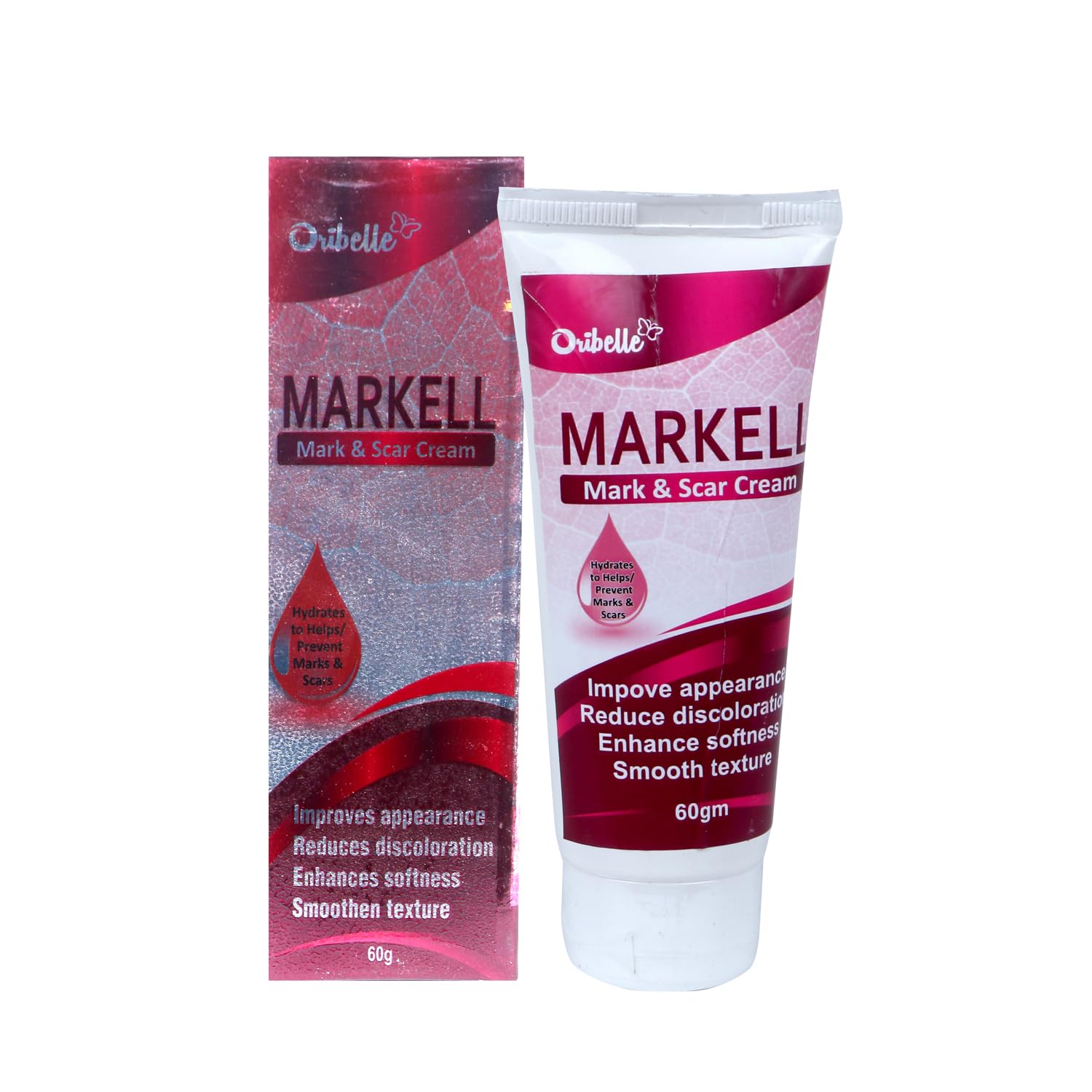 Oribelle Markell Mark & Scars Cream Improves Appreance Reduce Discoloration