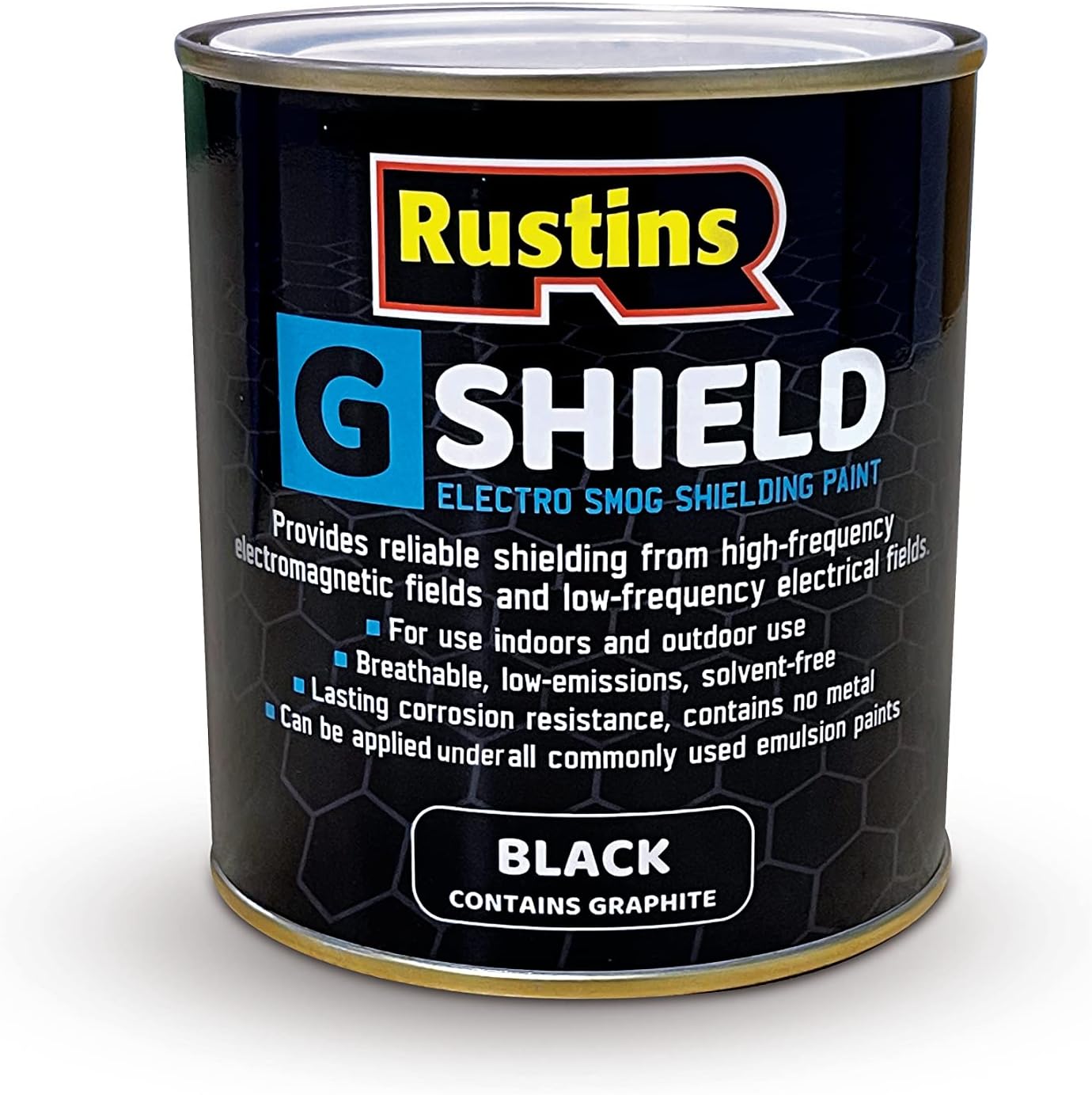 Rustins G Shield Electro Smog Shielding Paint 500ml