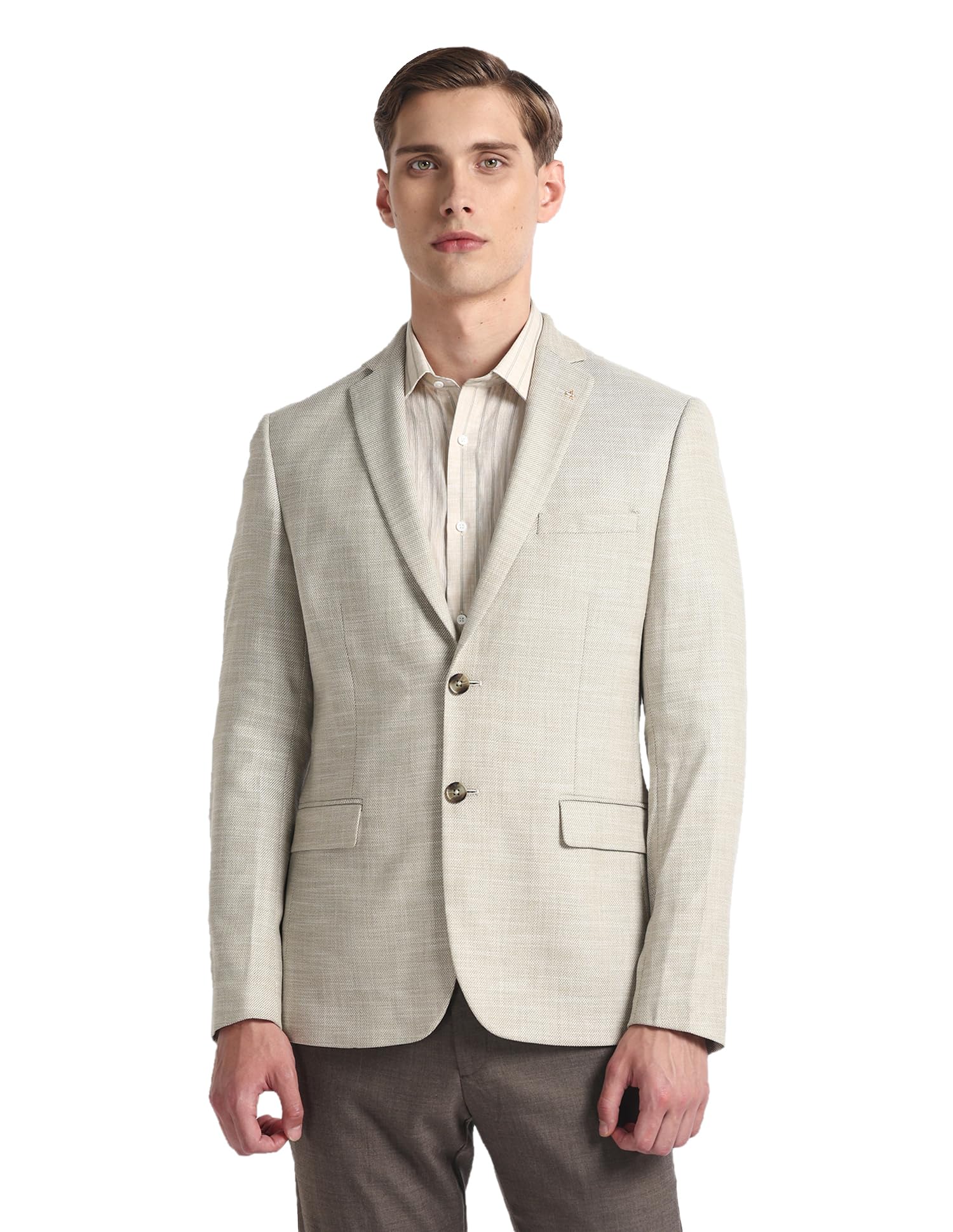 arrow Men's Single Breasted Slim Blazer-picture-22