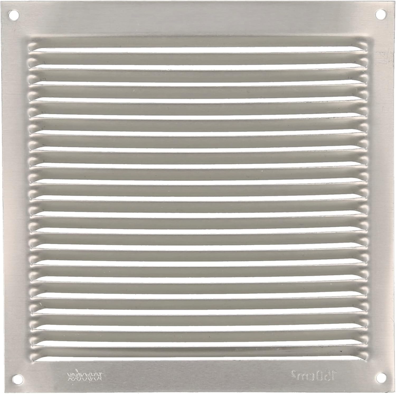 Amig - Square Premium Aluminium Grille 7x7"|Air Vent Cover | for Wall, Sidewall and Ceiling | 6,7x6,7 Inch | 170 x 170 mm | White