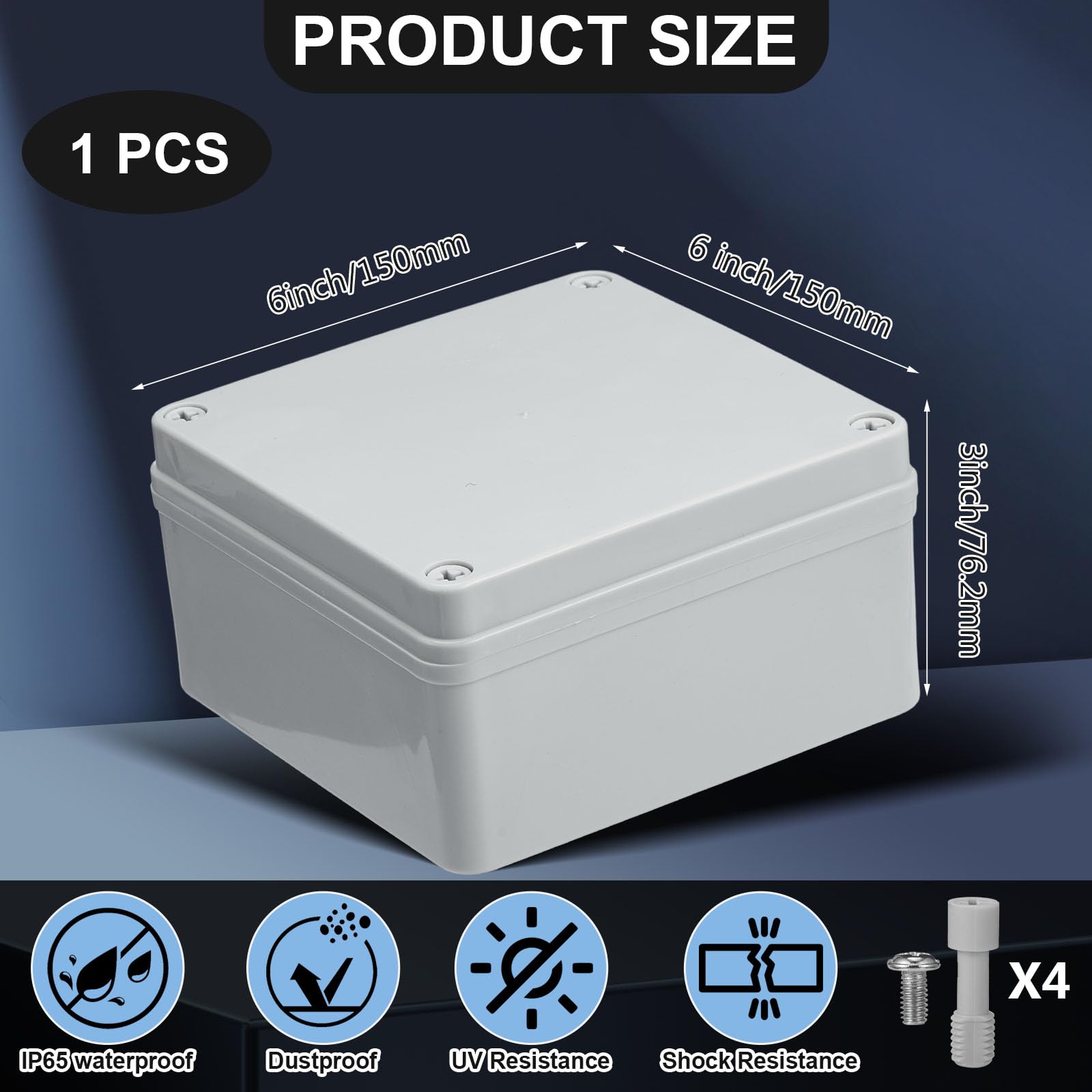 Kanayu Junction Box - Waterproof Electrical Enclosure -2