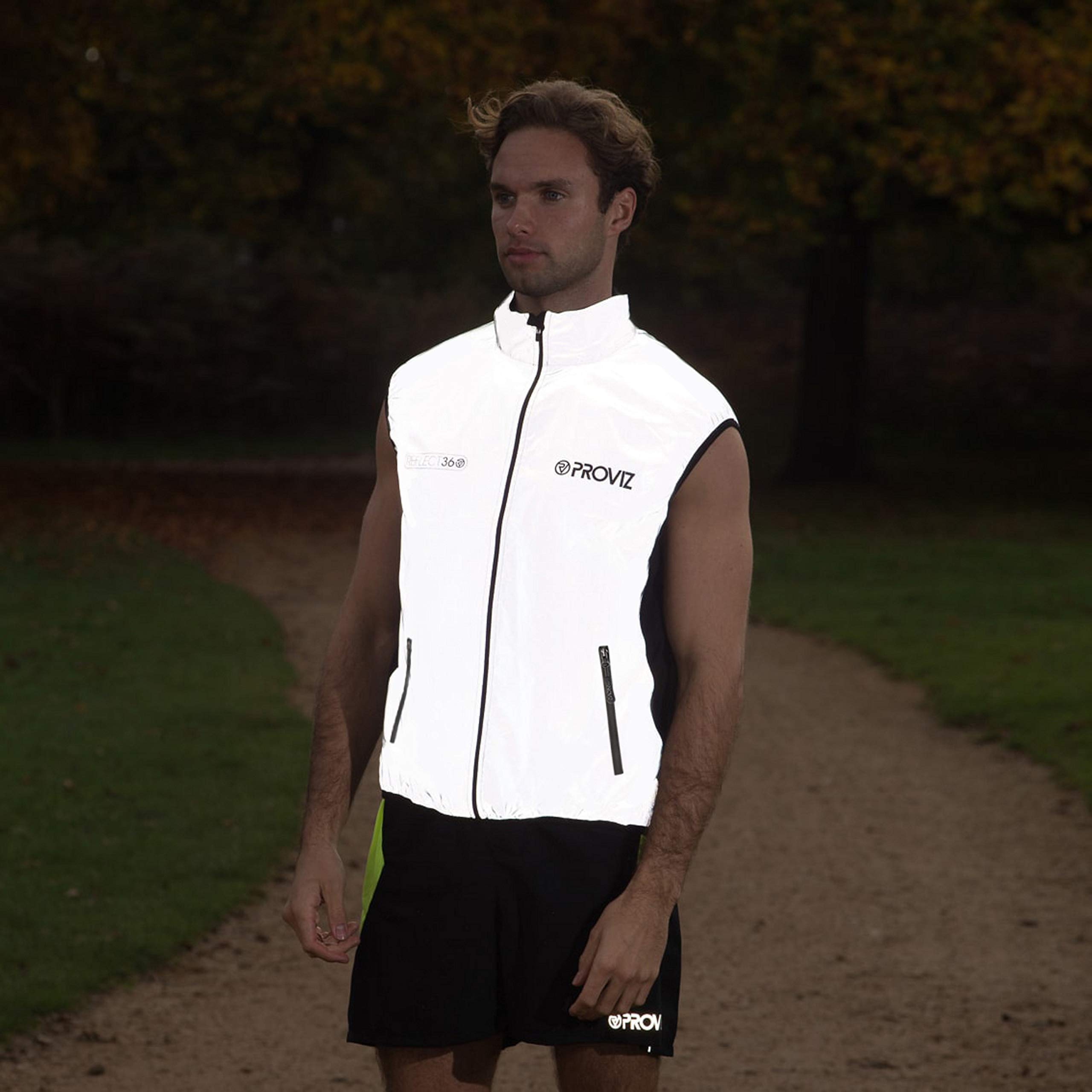 Proviz Reflect360 Explorer Men's Running Gilet U2013 Giant Wellington