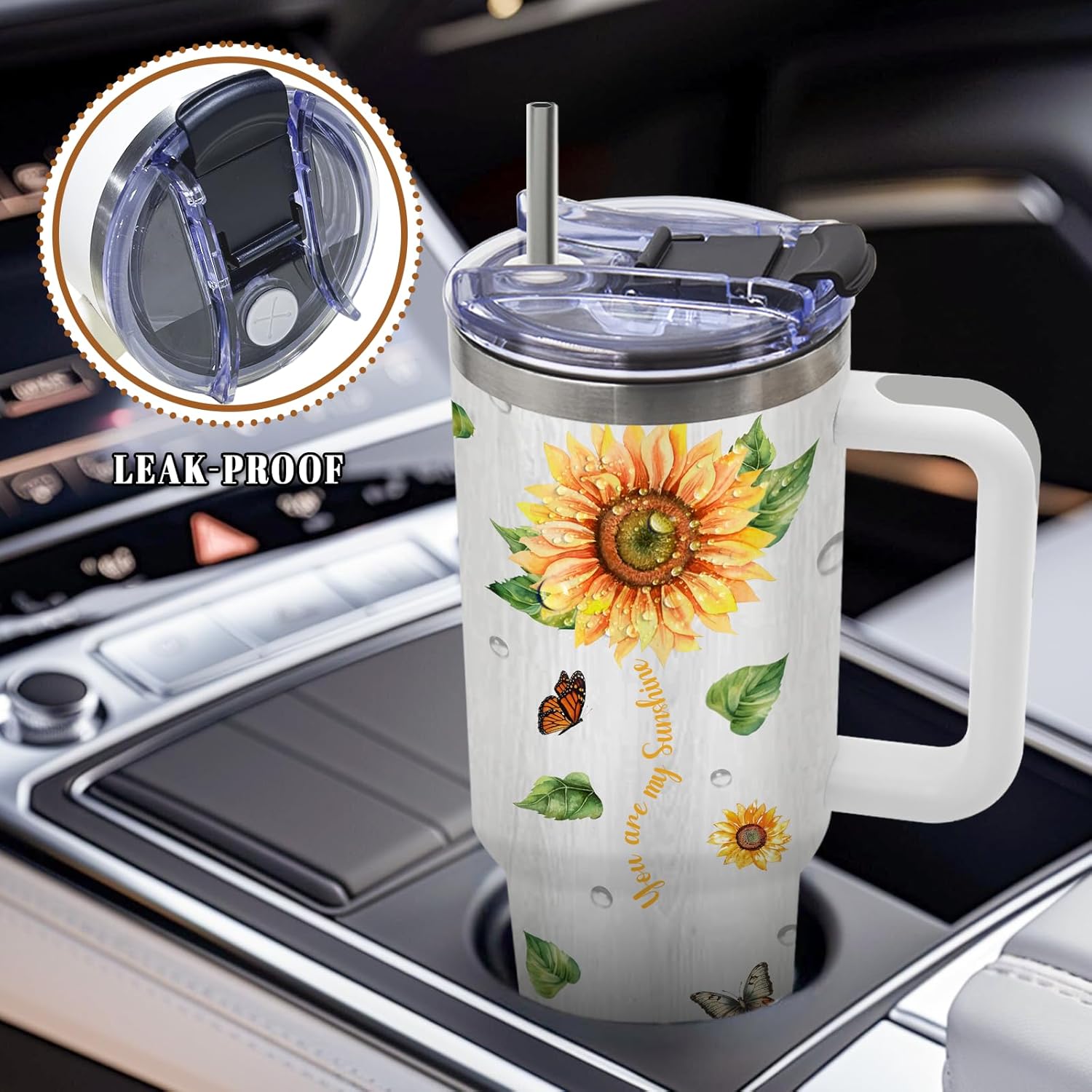 DUUV Sisters Gifts from Sister Tumbler 40 Oz, Sister Gifts for Birthday from Brother, Thanksgiving Christmas Gift for Bestie Best Friends BFF, Big Sisters Mug, 1PCS - Image 6