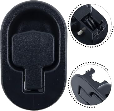 1PC Recliner Replacement Part Sofa Chair Couch Release Lever Pull Handle Replacement Recliner Handle ABS Plastic Black