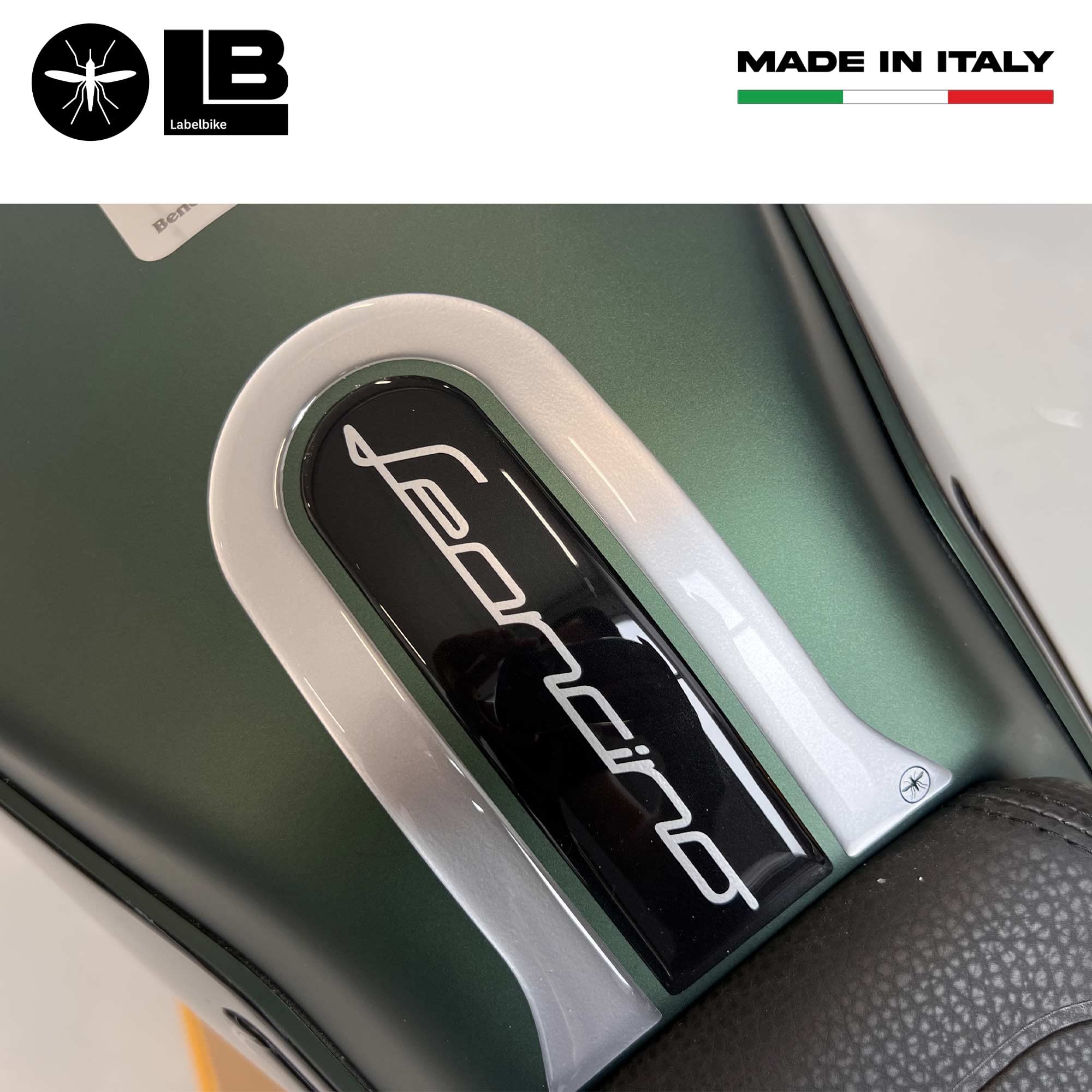 Labelbike 3D Tankpad-Aufkleber Für Benelli Leoncino 500 Trail – Harzbeschichtet, Kratzfest, Made In Italy