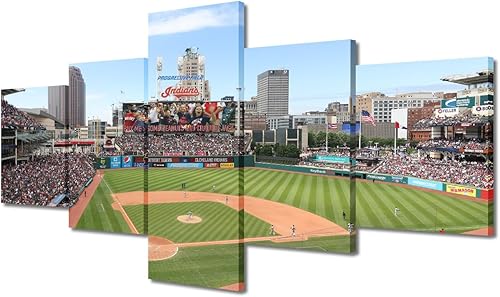 Miniatura 356 de Decoración de pared, lienzo para estadio deportivo de Estados Unidos, arte de pared moderno Fenway Park en Boston, arte de pared para oficina, sala