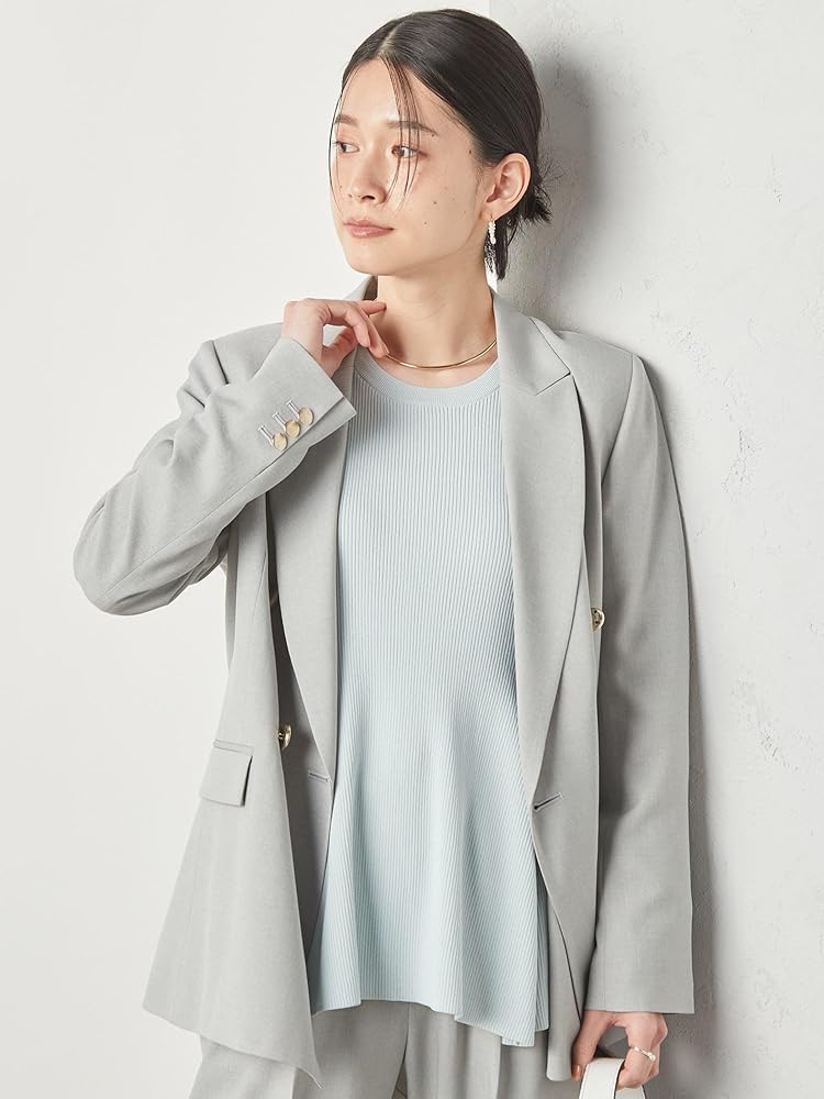NOLLEY’S Sophi ウォッシャブルライトダブルブレストジャケット NOLLEY'S Sophi（ノーリーズソフィ）の「《セットアップ対応
