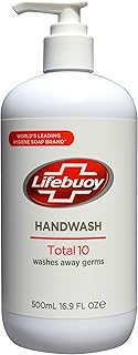 Lifebuoy Total 10 Hand Wash, 16.9 FL OZ (500 ml)