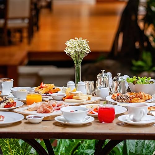 Miniatura 5 de 2 paquetes de flores artificiales pequeñas de margaritas artificiales de seda sintética para decoración de jarrón del hogar y jardín (blanco)