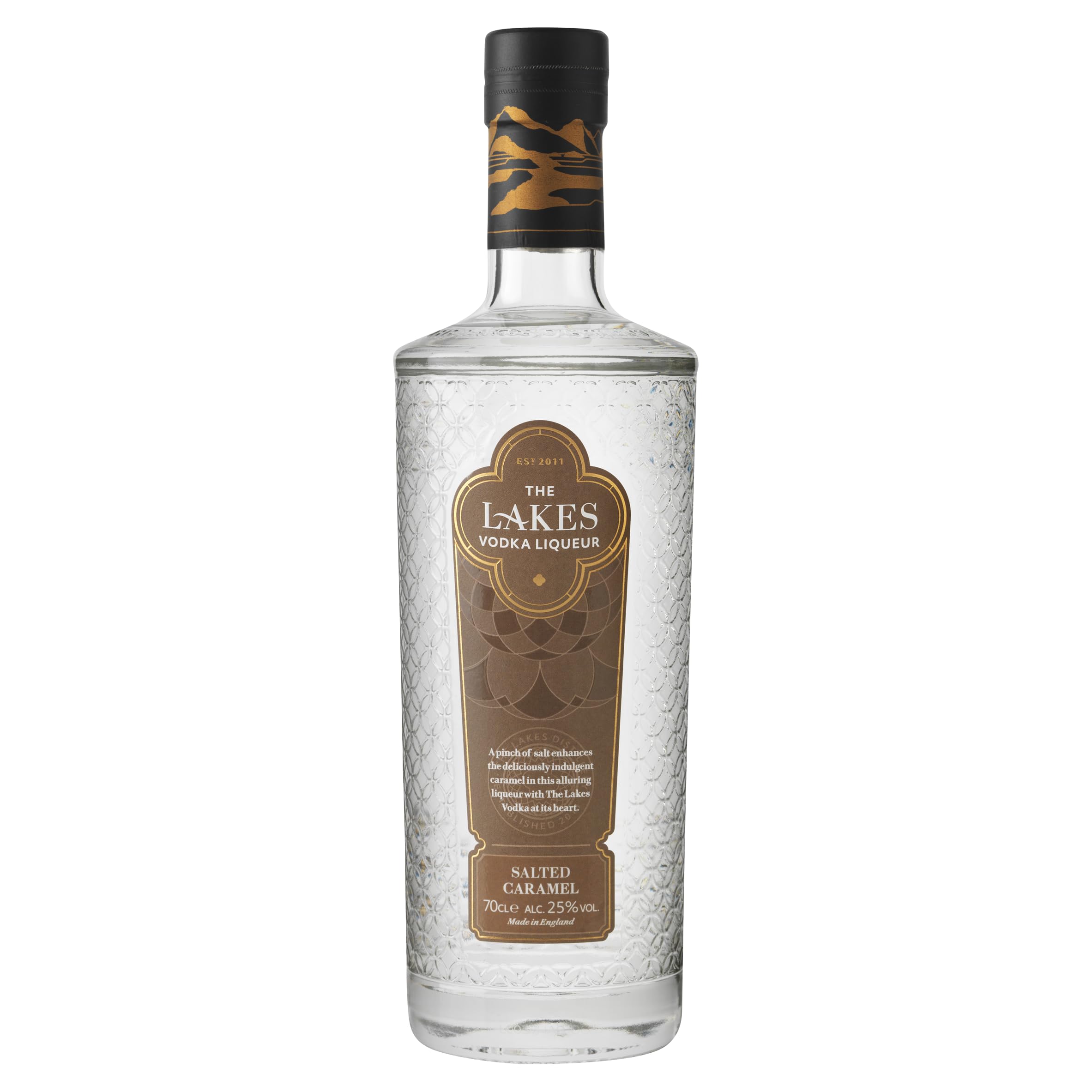 The Lakes Distillery Salted Caramel Vodka Liqueur (25% ABV, 70cl)