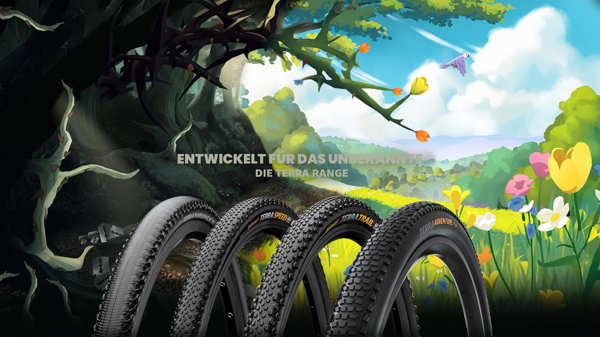 Continental Reifen Terra Trail Protection, 28x1.50 40-622 schwarz