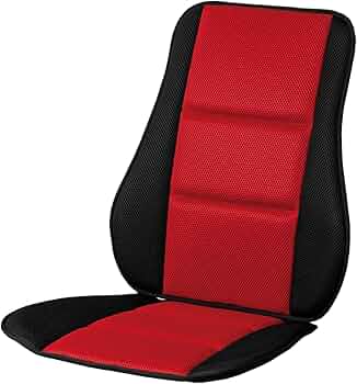 プレミアムシート クッション　レッド Amazon | ボンフォーム(BONFORM) シートクッション カーボンスポーツ