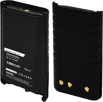 VX-230 Replacement Battery Compatible with V-ertex VX-231 VX230 VX231L VX-231L VX234 VX-234 Fits P/N FNB-V104LI FNB-V131Li 7.4V 1380mAh