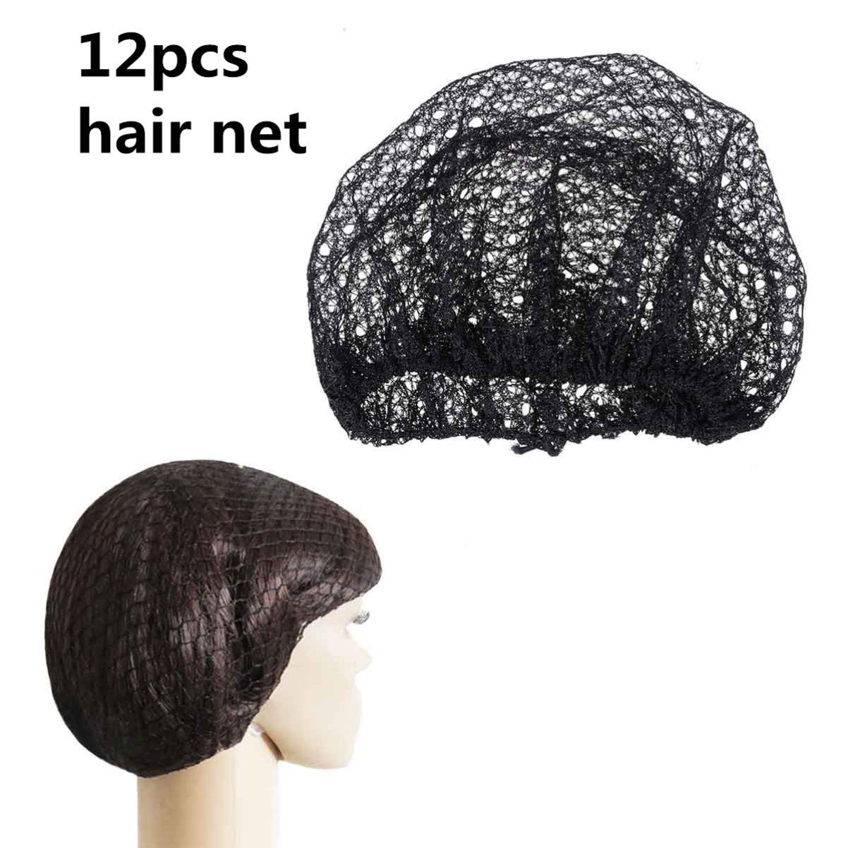 POPETPOP 36piezas Gorros De Malla Desechables Para Cabello Redecillas Elásticas Para Cocina Hospital y Cosmética Protección Total Para Cabello Cómodo y Transpirable