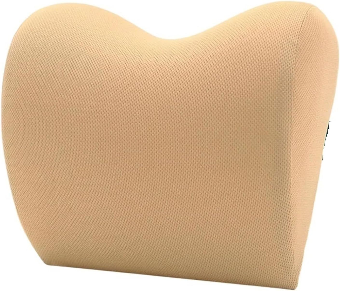 Car Headrest 2pcs /1pc Car Headrest Neck Pillow Fit for Seat Chair in Memory Foam Cotton Cushion Fabric Cover Soft Head Rest Travel Support Comfortable (Color : Beige 1pc)