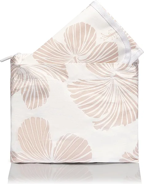 Ditty Co. Diaper Bag Pouch | Diaper Clutch with Portable Changing Pad | Lightweight, Splash-Proof Organizer Pouch | Wet Bag for Baby Travel Essentials | Easy to Clean | Aloha Print