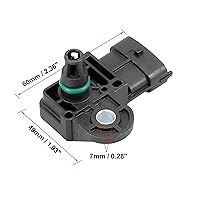 Vista 3 de X AUTOHAUX Sensor MAP de presión absoluta del colector de admisión del coche 55568175 para Chevrolet Sonic 2012-2019