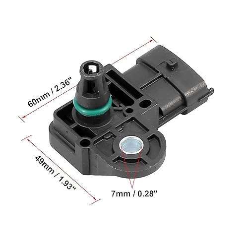 Miniatura 3 de X AUTOHAUX Sensor MAP de presión absoluta del colector de admisión del coche 55568175 para Chevrolet Sonic 2012-2019