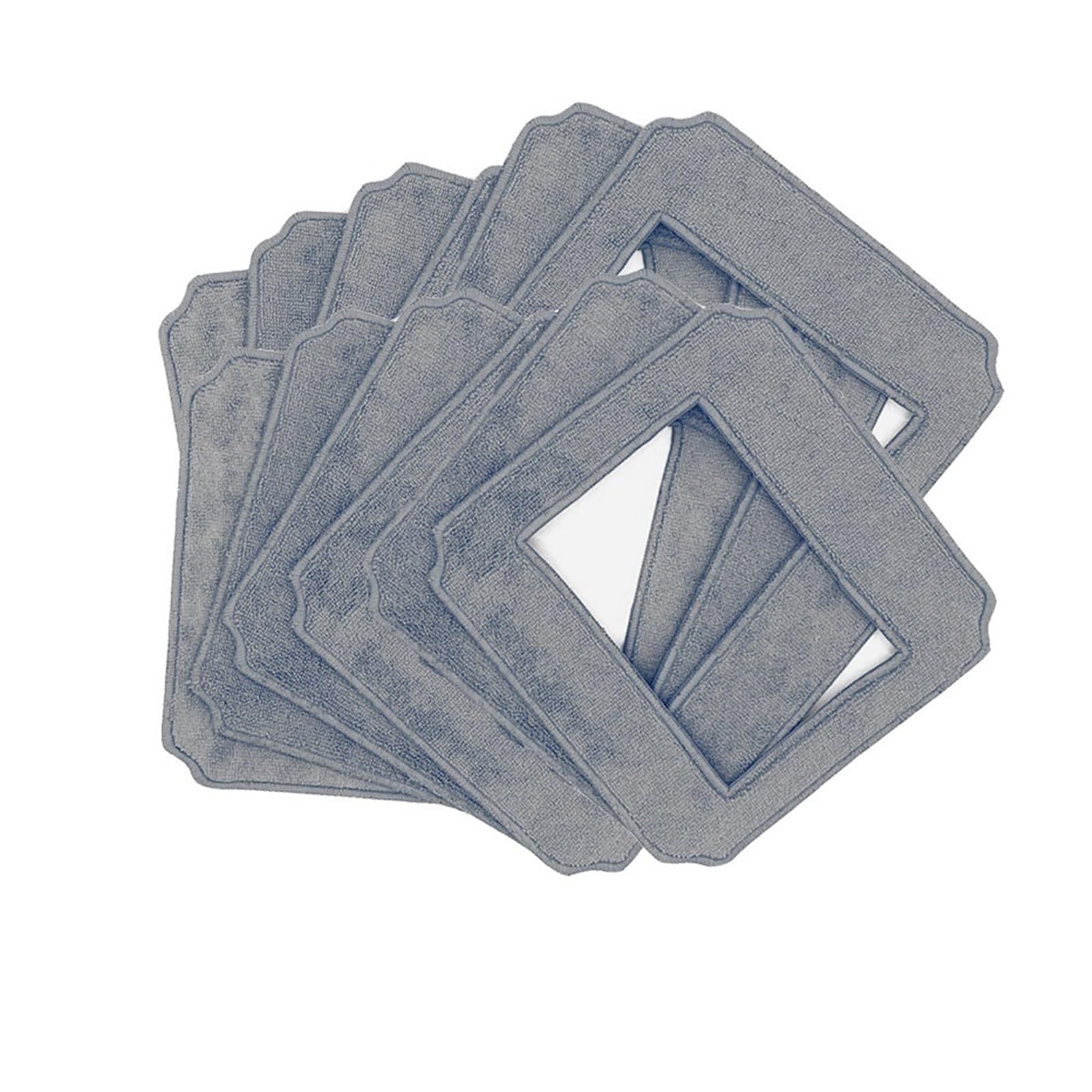 Panno Di Ricambio for Lavavetri Lavabile, 24x24 Cm, Compatibile Con HAOYUNMA, Pezzi Di Ricambio for Aspirapolvere Robot for Pulizia Finestre W140(12pcs)
