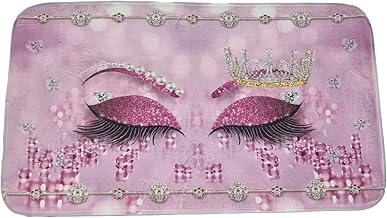 DEMONA SET DA 3 PEZZI TAPPETI DA BAGNO O TAPPETO SINGOLO ANTISCIVOLO MEMORY OCCHI BIANCHERIA OFFERTA (3-Fuxia, 1)