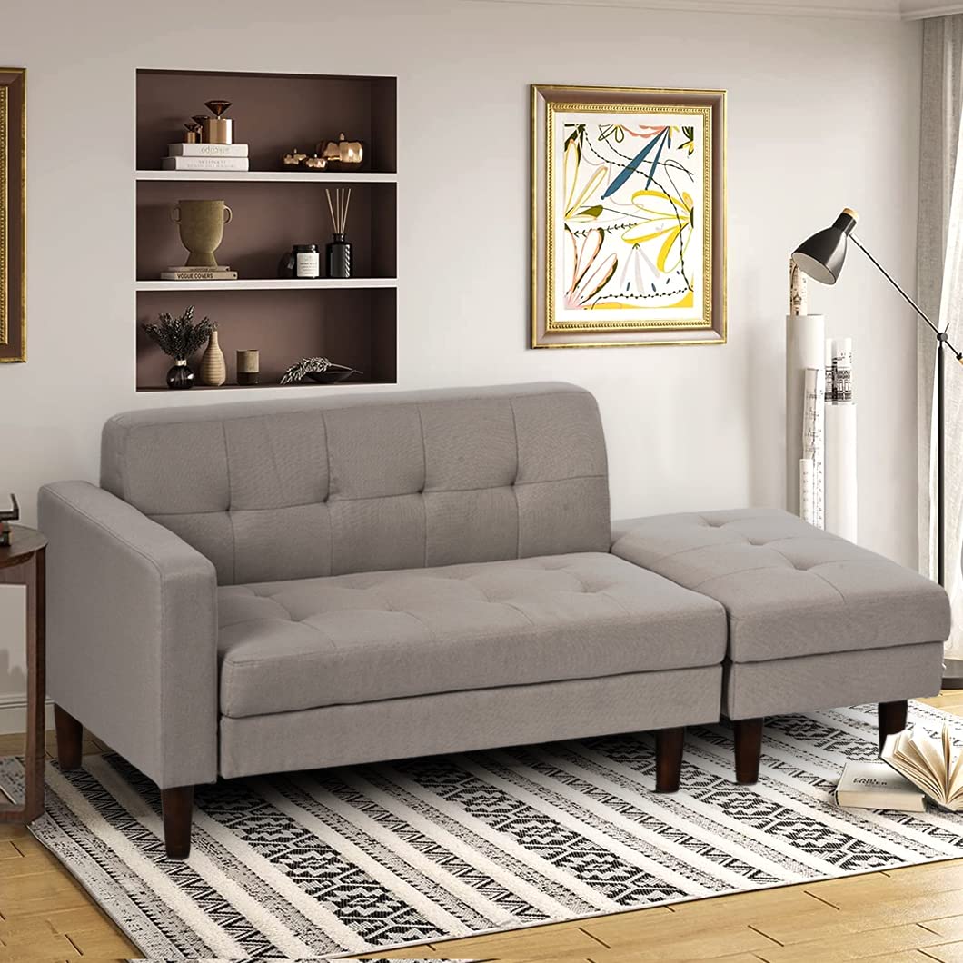 Amazon.co.jp : ソファー 2人掛け 収納機能 レイアウト自由 オットマン