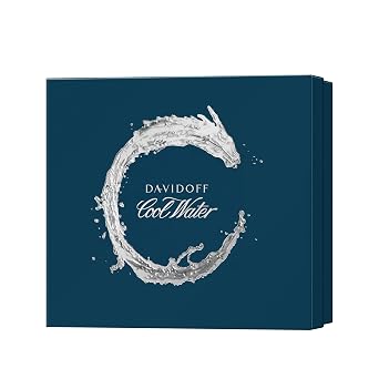Davidoff Cool Water Eau de Toilette for Men 3-Piece Set ($158 value) 4.2 oz EDT, 2.5 oz Shower Gel, 2.5oz After Shave Balm With Notes of Coriander, Mint, Lavender & Amber Long-Lasting Fragrance