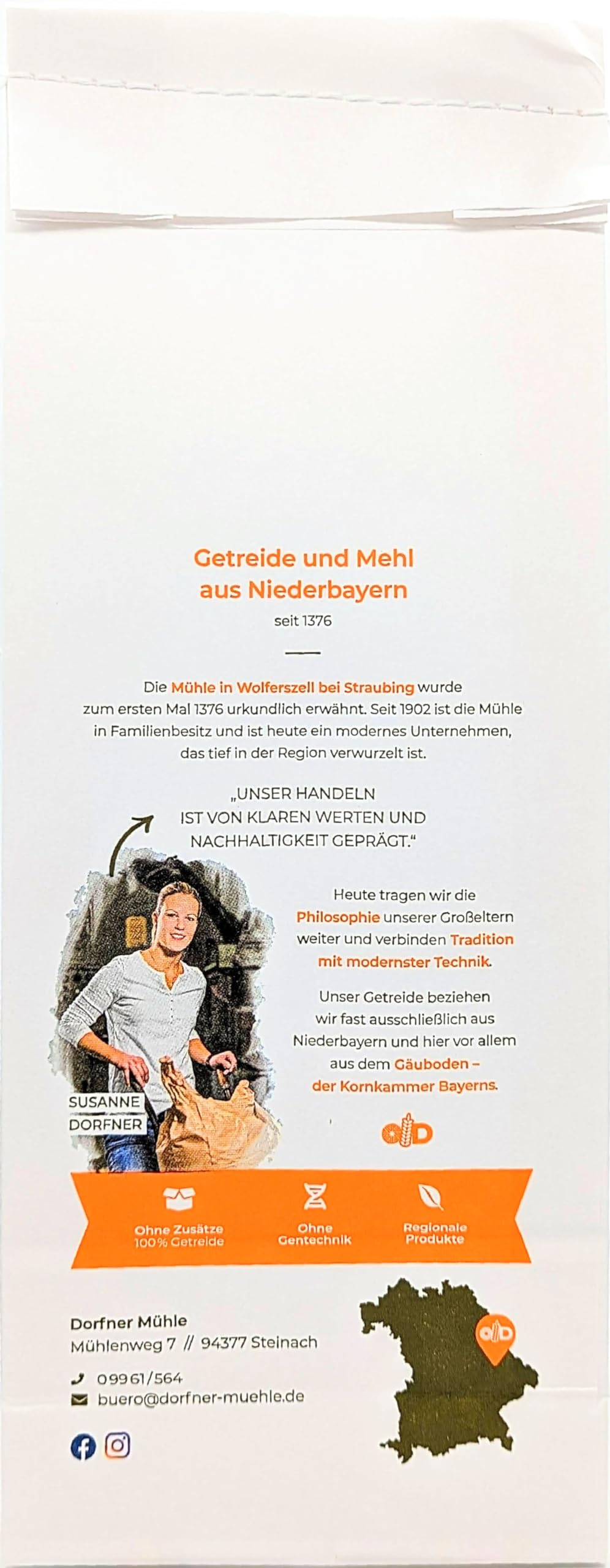 Bio Emmermehl hell [5kg] - Urkorn-Mehl aus Bayern als Ersatz für Weizen - 100% Emmer aus biologischem Anbau