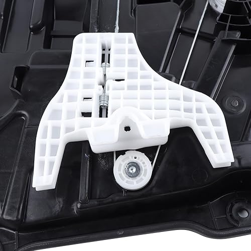 Vista 22 de Elevalunas eléctrico delantero izquierdo del lado del conductor con panel sin motor compatible para KIA Optima 82471-D4000 2016-2021 Frente