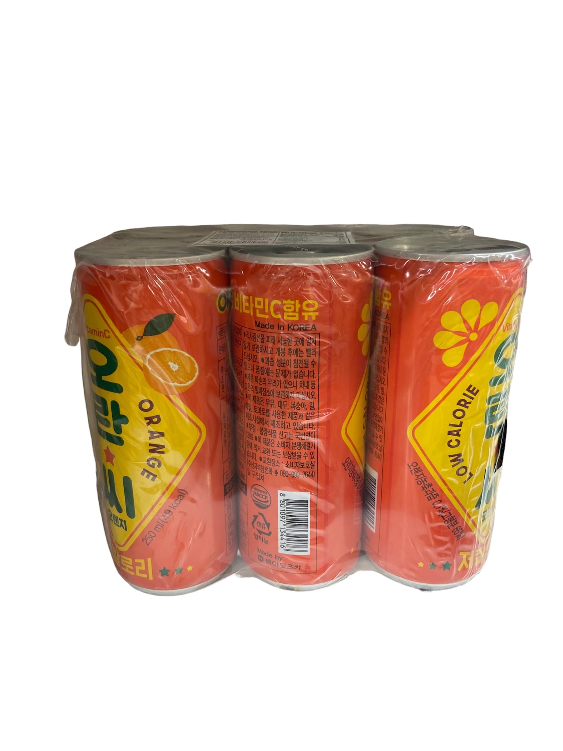 Dong-A Oran-C Orange Drink: A Burst of Citrus Refreshment and Nourishment– 50.7 Fl Oz (pack of 1) (Total 6 cans)