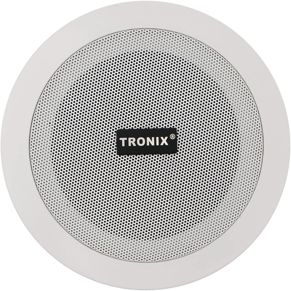 TRONIX TCS56E 5-Inch Ceiling Speaker with Transformer, White