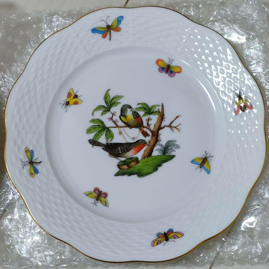 HEREND ロスチャイルド 19cm プレート 皿 デザート 2枚セット HEREND