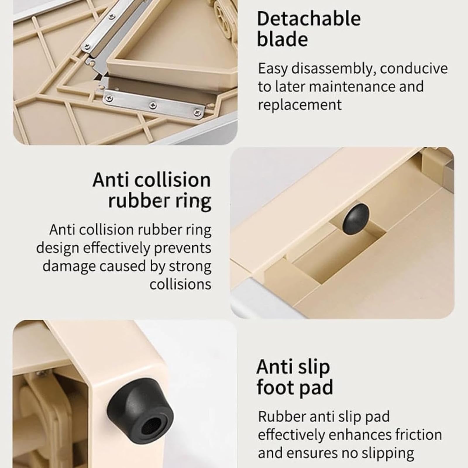 Cortador de ajo manual, cortador de verduras con hoja en forma de V, grosor ajustable de 1 a 15 mm para dientes de ajo frescos y verduras, herramienta de cocina fácil de usar