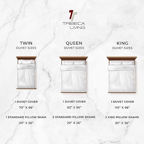 Miniatura 2 de Tribeca Living - Juego de edredón Venice, de tamaño grande, color sólido, en terciopelo