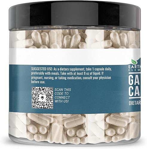 Miniatura 3 de Earthborn Elements Garcinia Cambogia 200 Cápsulas, Puro y Sin diluir, Sin Aditivos