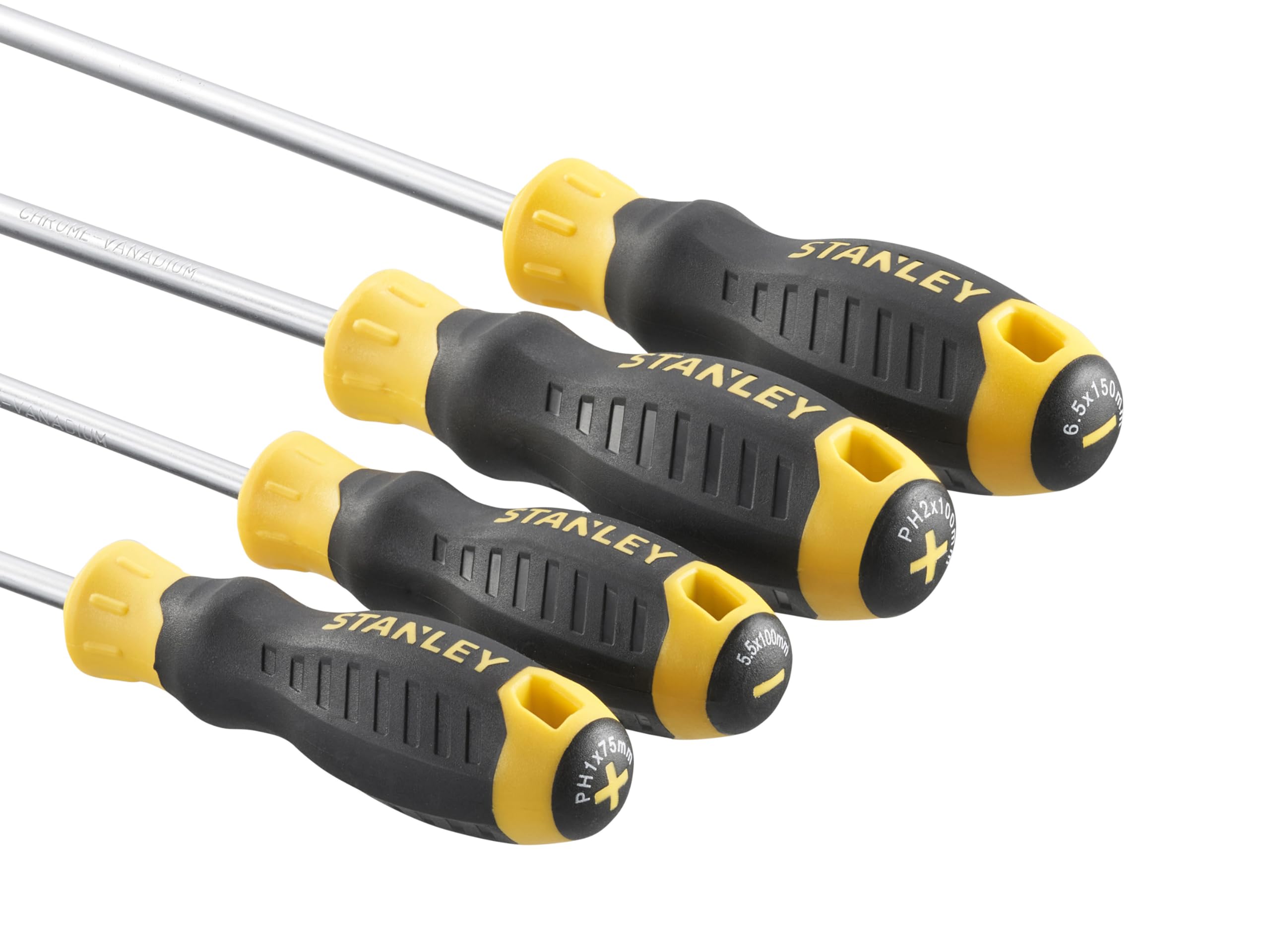 Stanley Cushion Grip™ Screwdriver Set, 4 Piece, Engineered from high-Strength - Image 3