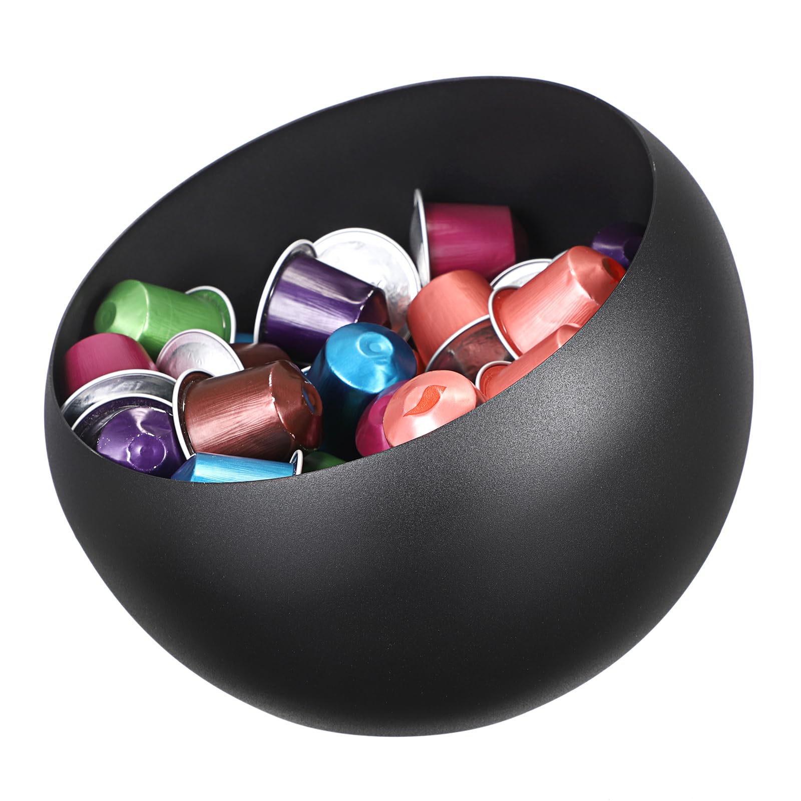 Organisateur de capsules de café design moderne en acier inoxydable de salon