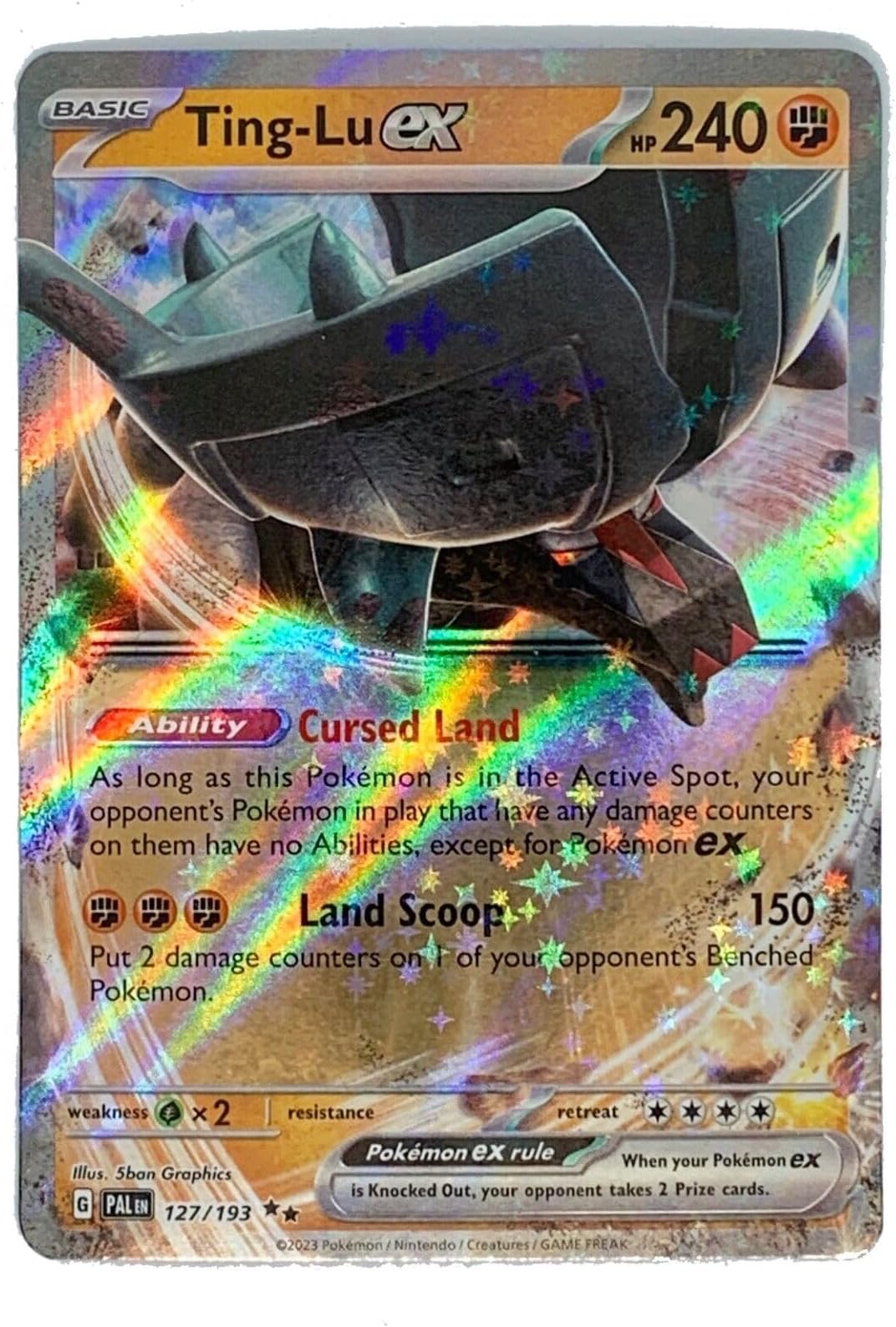 Pokemon - Ting-Lu ex 127/193 - Paldea Evolved Double Rare