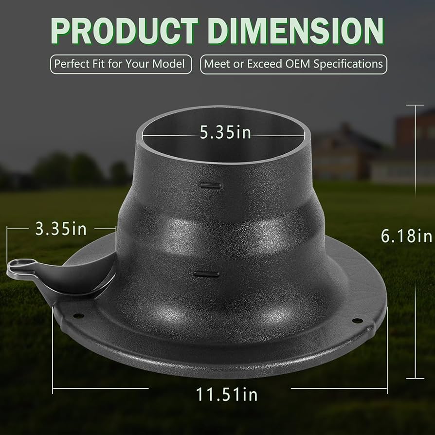 Amazon.com: 43791 Hose Adapter Lawn Tractor Lawn Vacuum