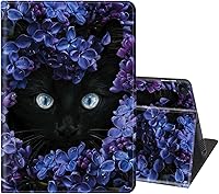 Vista 8 de Funda delgada para Samsung Galaxy Tab A7 Lite 2021 con cubierta de soporte ajustable con función de encendido y apagado automático para Samsung Tab