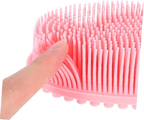 Miniatura 3 de 2pcs Silicone Bath Brush Gentle Exfoliating Body Scrubber Scalp for Boys and Girls and Adults Soft Dual-Sided Design for Comfortable Bathing and