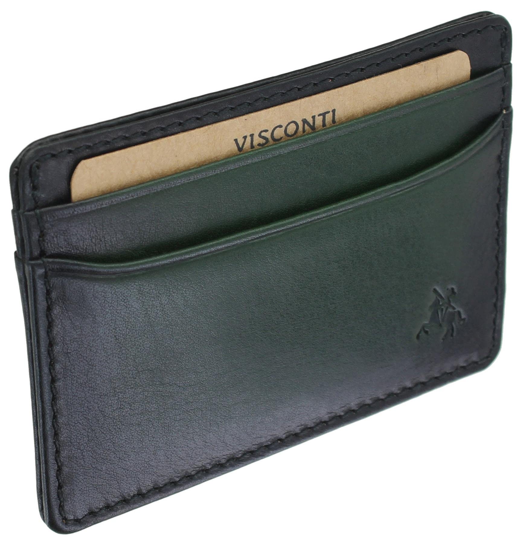 VISCONTI Atelier Collection Evan Kreditkartenetui aus Leder RFID-blockierend AT54